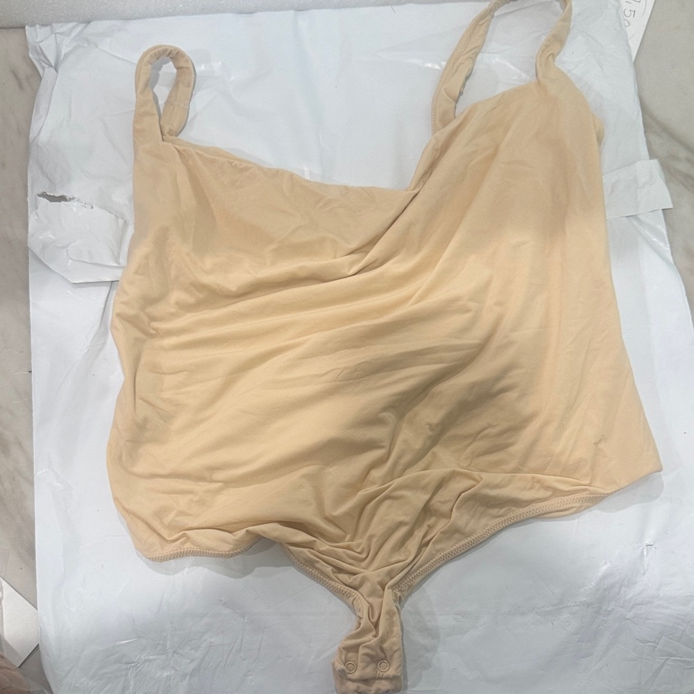 SKIMS Tan Shapewear Bodysuit size 3x 4X